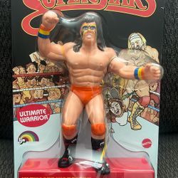 WWE Mattel LJN Ultimate Warrior Black Card 