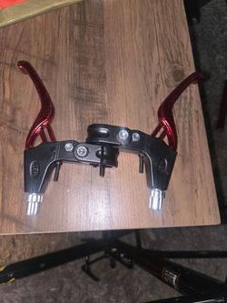 Bicycle brake levers.