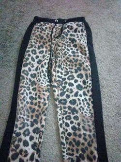 leopard pants