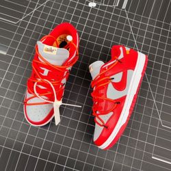 Nike Dunk Low Off White University Red 31