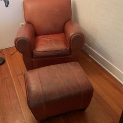Leather Arm Chair From Mitchell Gold