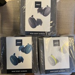 Bose Sports Earbuds Brand New  - Price Is Each!!
