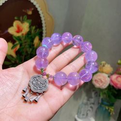 Natural lavender bracelet