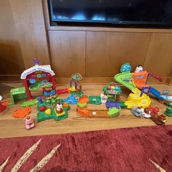 Vtech Farm And Zoo With Smart Animals Included 