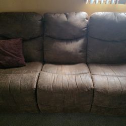 La-Z-Boy MicroSuede Electric Recliner 