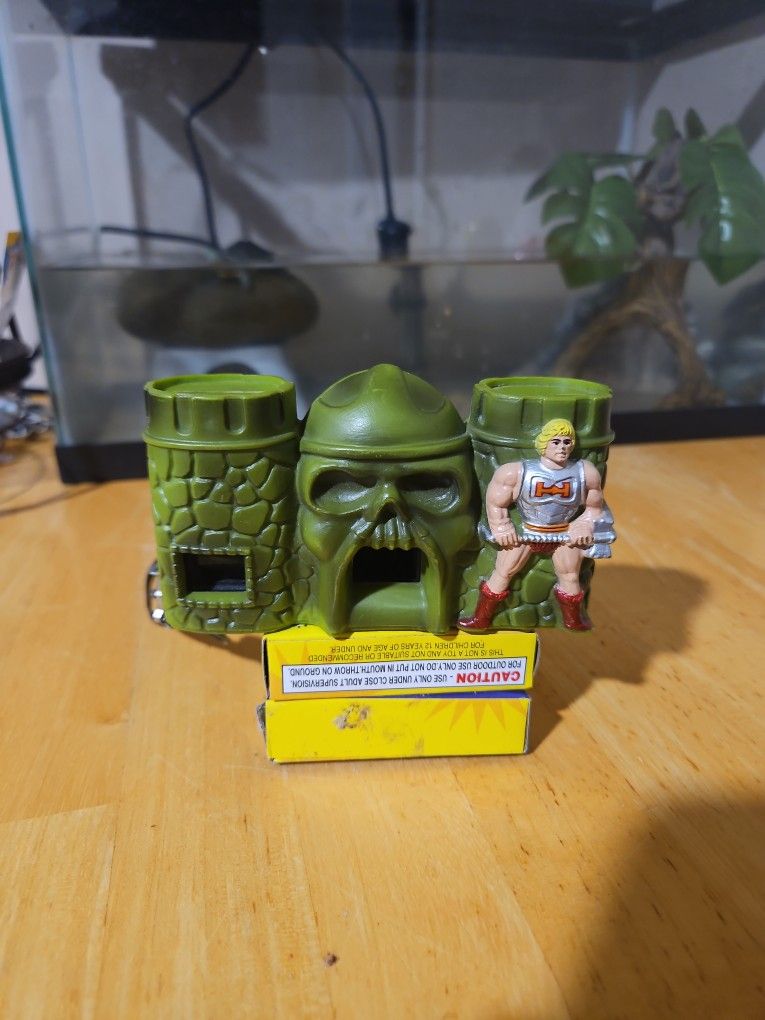 Vintage He-Man Masters Of The Universe Grayskull 110 Camera MOTU Heman 1985 Battle Armor