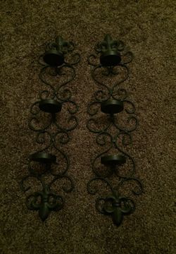 Candle decorations for wall