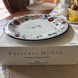 Princess House Dinner Ceramic Orchard