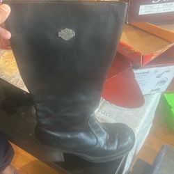 Ed Harley Boots 