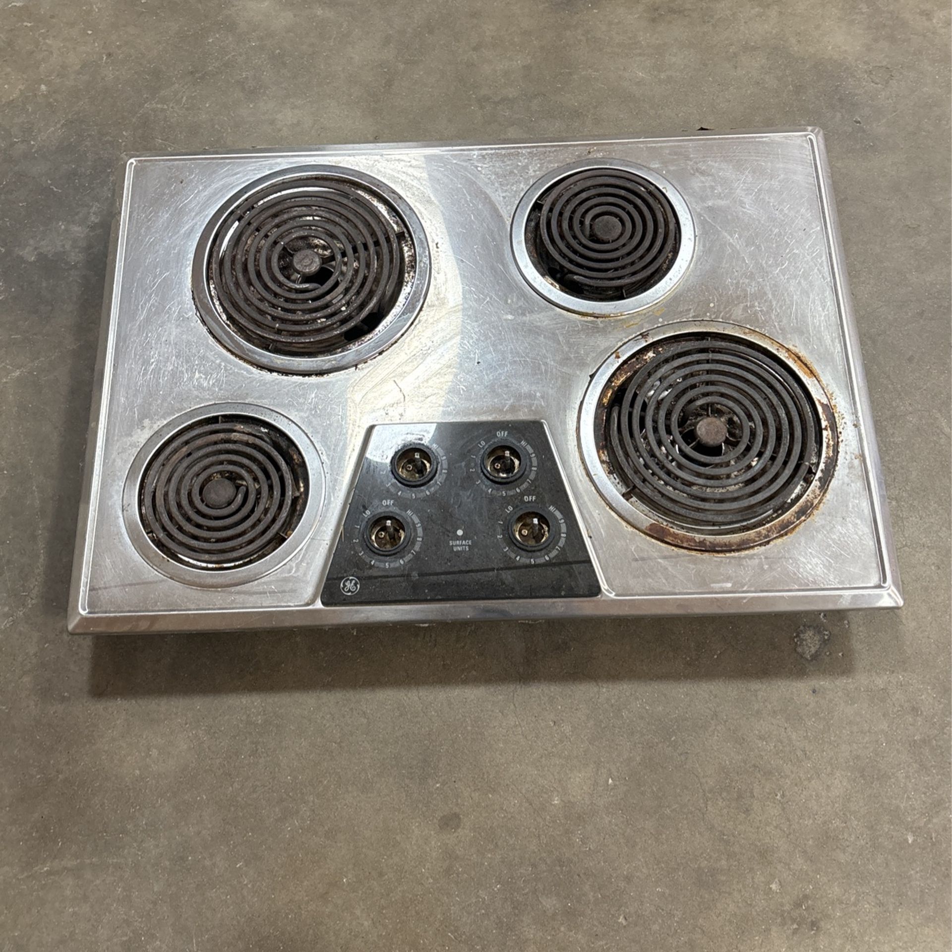 Old GE Electric 240V Stone Top