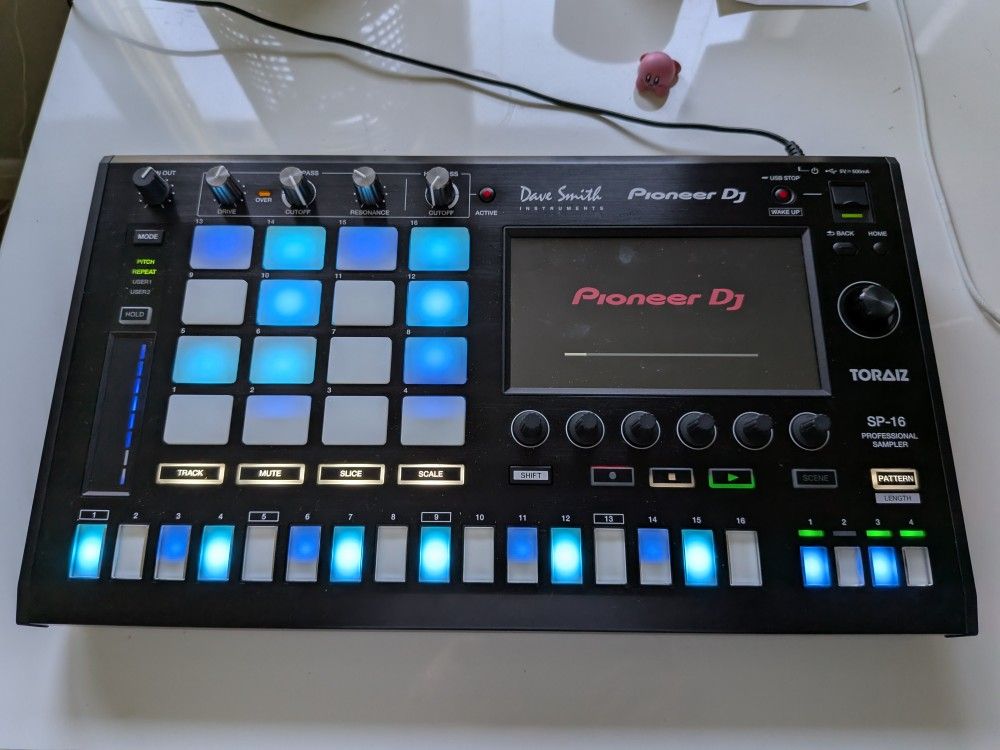 Pioneer Toraiz SP-16 Sampler w/ Decksaver Cover!