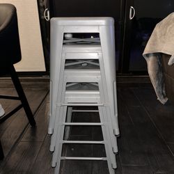 Gray Barstools
