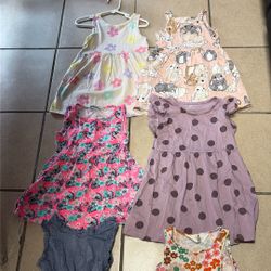 Toddler Girl Clothes Size 3/4 Summer Dresses 