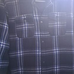 Blue Flannel Jacket