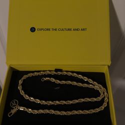 Aporro Gold Rope Chain