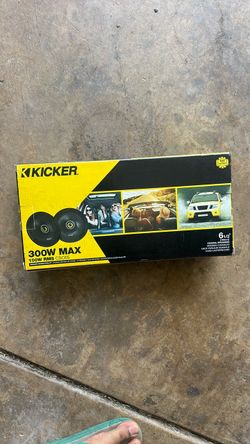 Kicker CSC65 6.5" Coaxial Car Speakers new