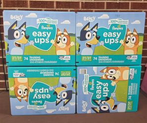 Pampers Easy Ups 2T/3T, 74 Count of Diaper, $25 each box, Have 4 boxes New nlNever Open