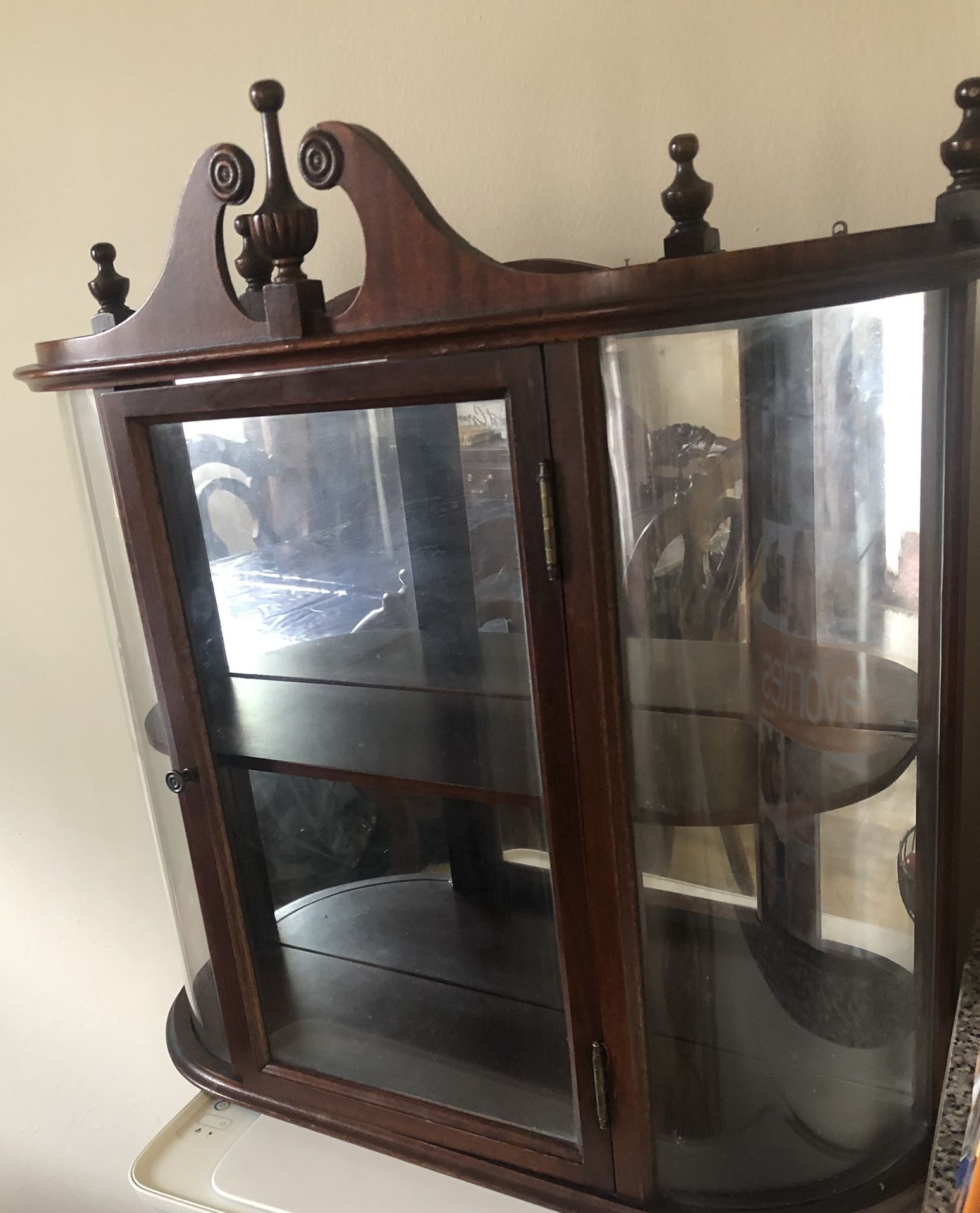 hanging antique curio