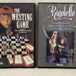 The Westing Game & Rigoletto DVDs Feature Films for Families