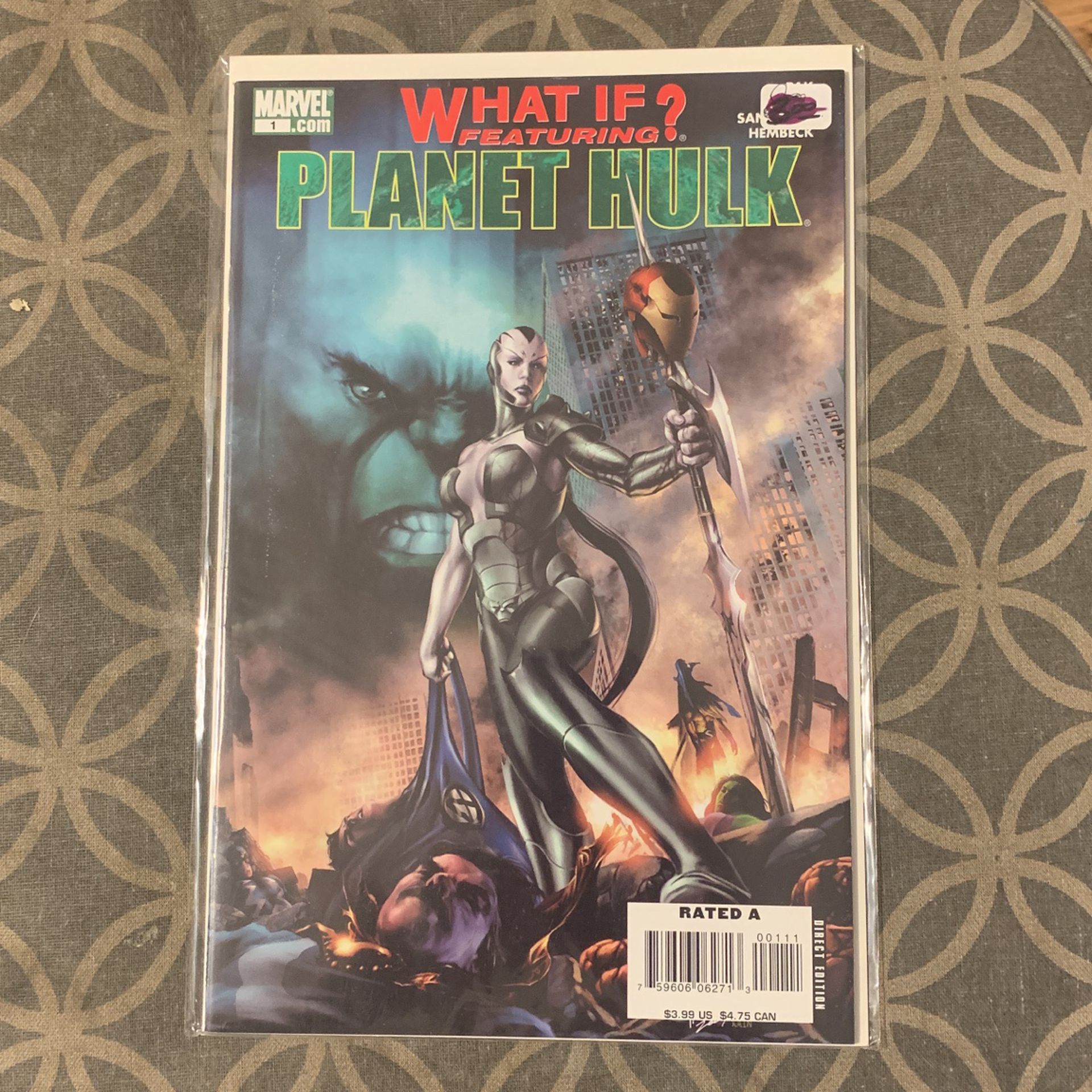 Marvel Comic Book What If Planet Hulk