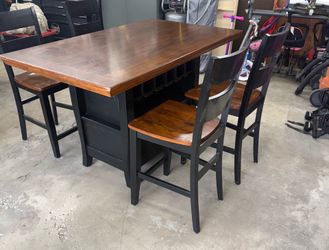 Wine Table with 4 Chairs