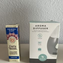 Aroma Diffuser With Essential Oil