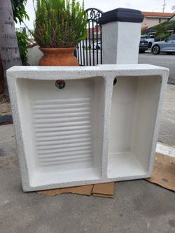 Lavadero De Cemento Nuevo 24X28 Mexicano