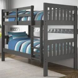 Twin over twin bunk bed 