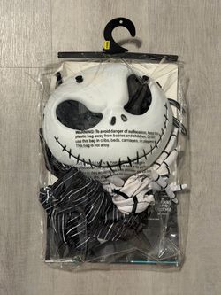 Jack Skellington Kids Costume Nightmare before Christmas Size Medium