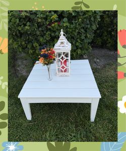 Outdoor Patio Modern Adirondack Coffee Table