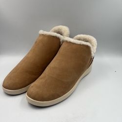 NEW Olukai Boots Women’s 11 Malua Hulu water Resistant Leather Shearling Lined NWOB