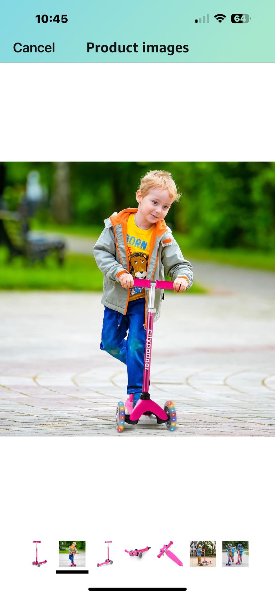 Kids scooter