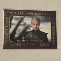 2019 Game of thrones Hobby Card  Daenerys Targaryen 