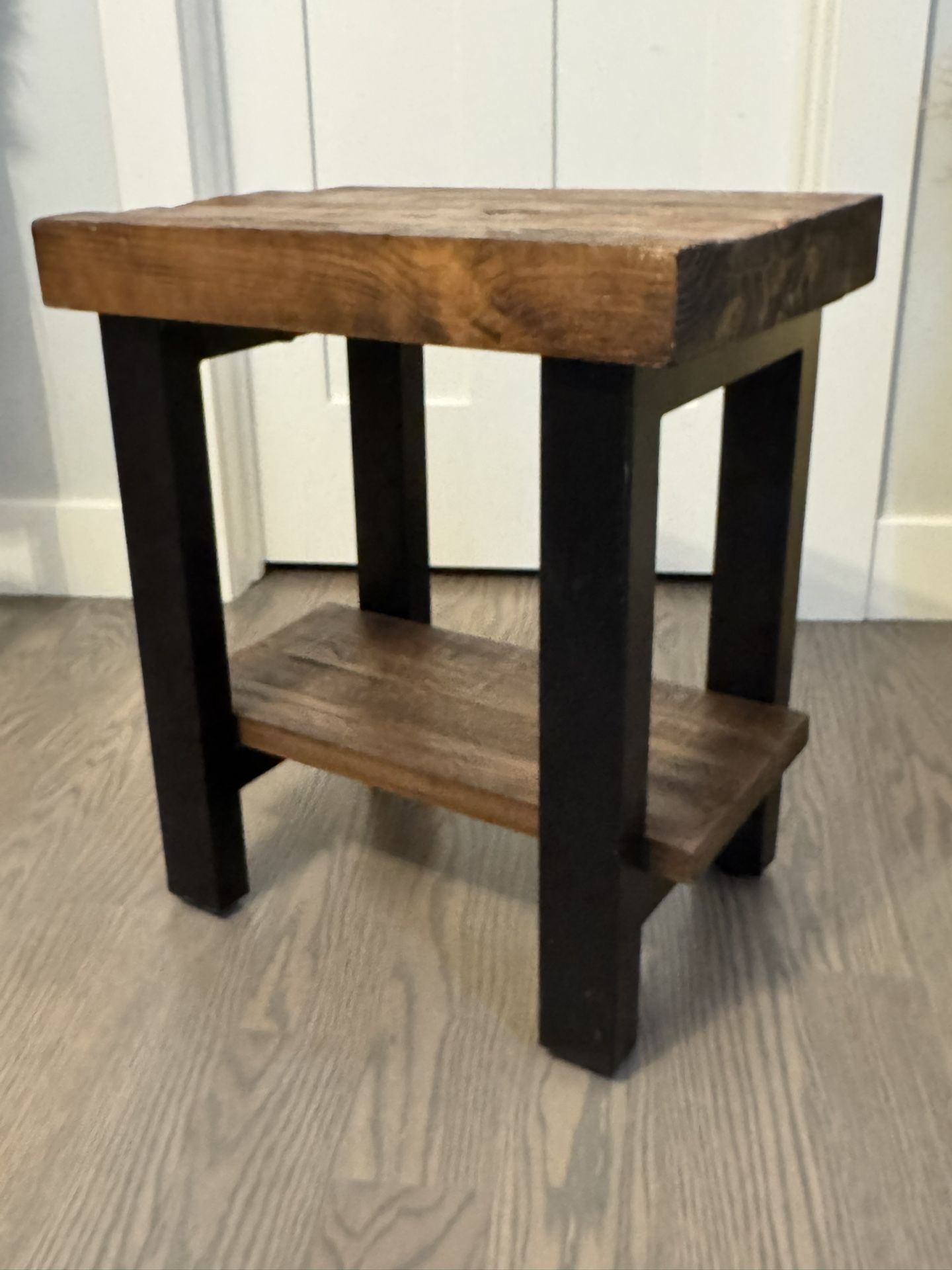 Pottery Barn Rustic End Table / Night Stand