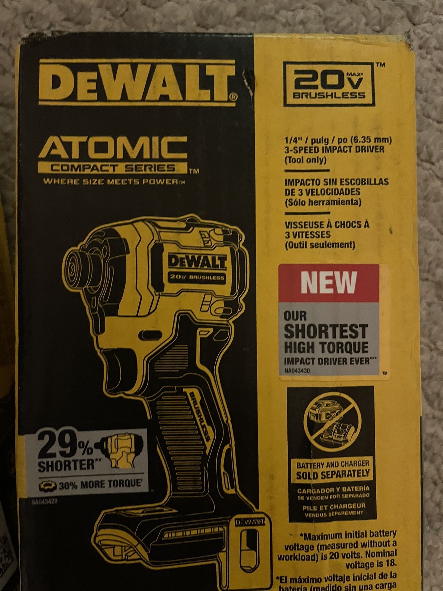 Dewalt Atomic (NEW)!!!(2)