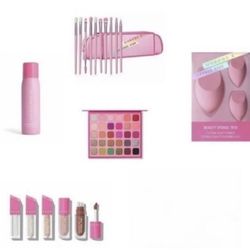 Jeffree Star Morphe Limited Edition Eyeshadow Palette Brushes Spray Lipgloss 