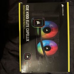ICUE H100i ELITE CAPELLIX CPU COOLER FANS