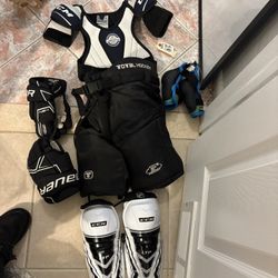 Hockey Equipment Full Set Up 