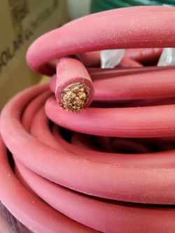 2 AWG stranded copper wire