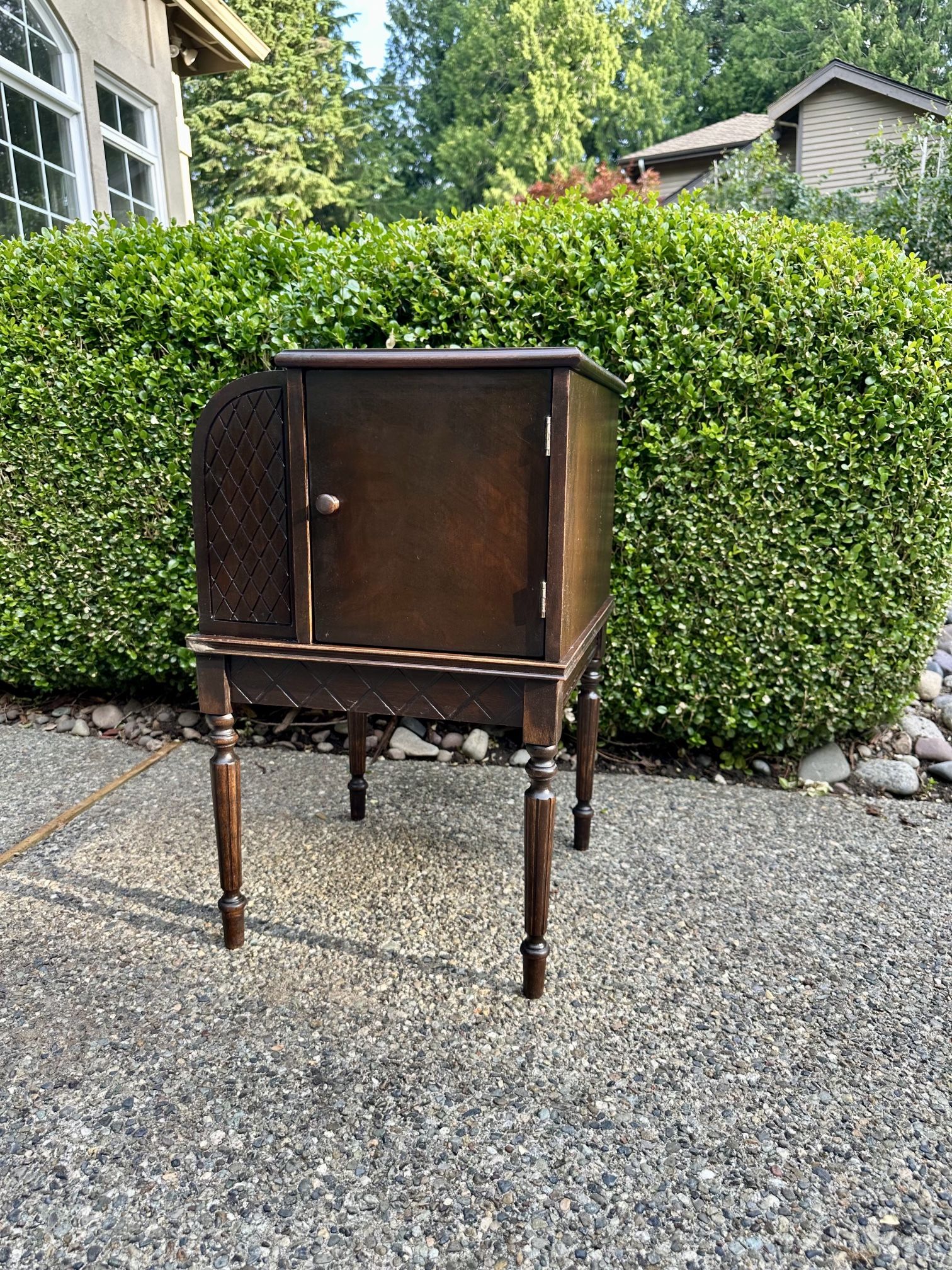 Antique Smoker’s Cabinet