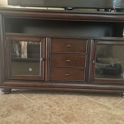 Wood TV Cabinet