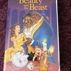 Disney Beauty and the Beast VHS