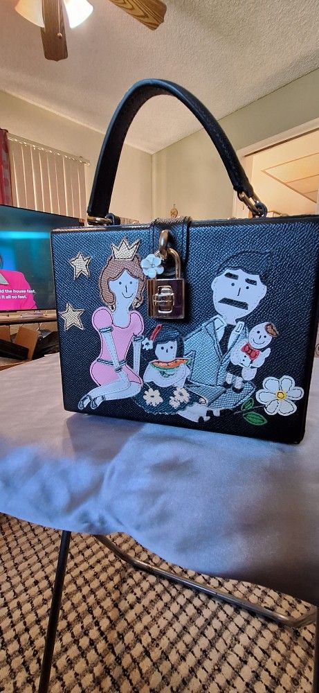 Authentic Vintage Dolce And Gabbana Top Handle Bag