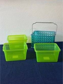 Small storage bins