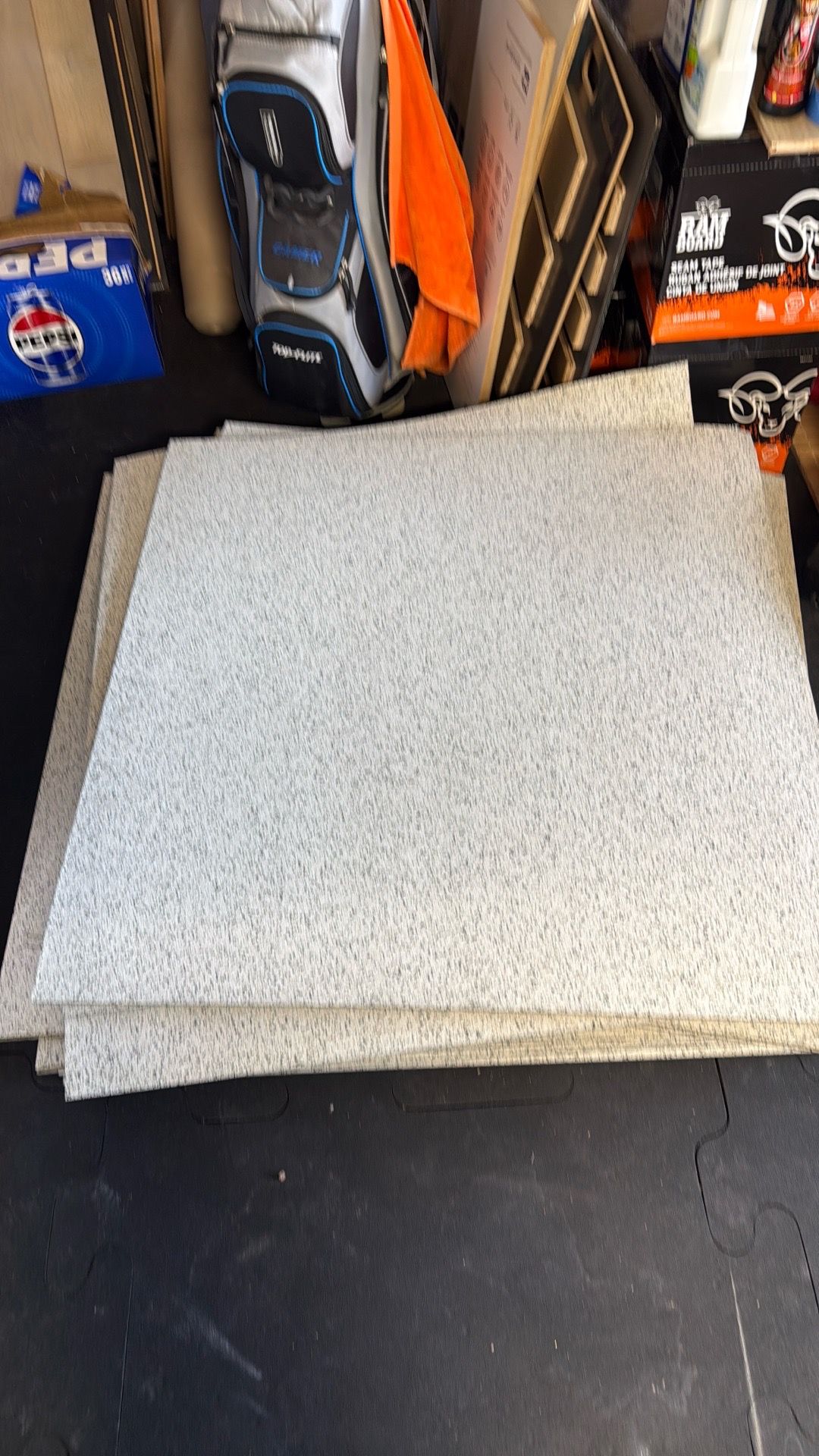 Virgin Rubber High end Gym Mat 200 feet