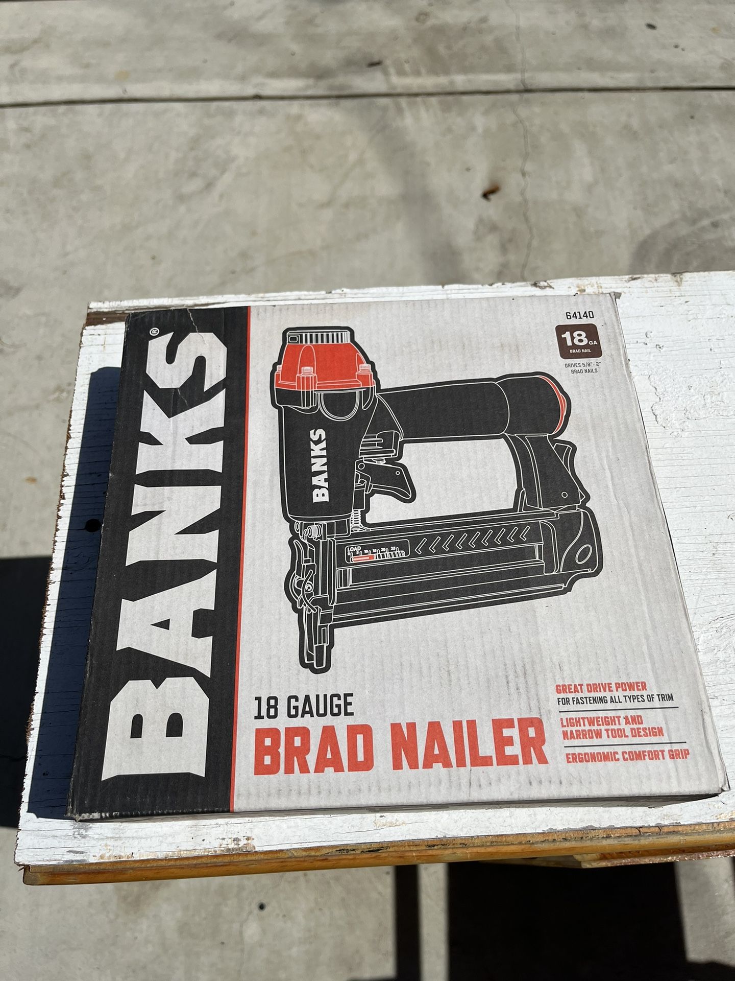 Banks Brad Nailer 18 Gauge 