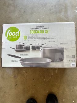 Food Network 10-Piece Nonstick Ceramic Cookware Set