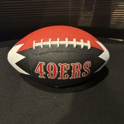 49ers Mini Football (Used twice)