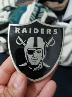 Raiders belt buckle