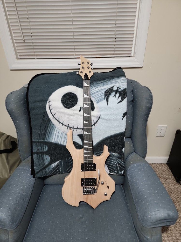 Diy Kit Electric Guitar (Built)